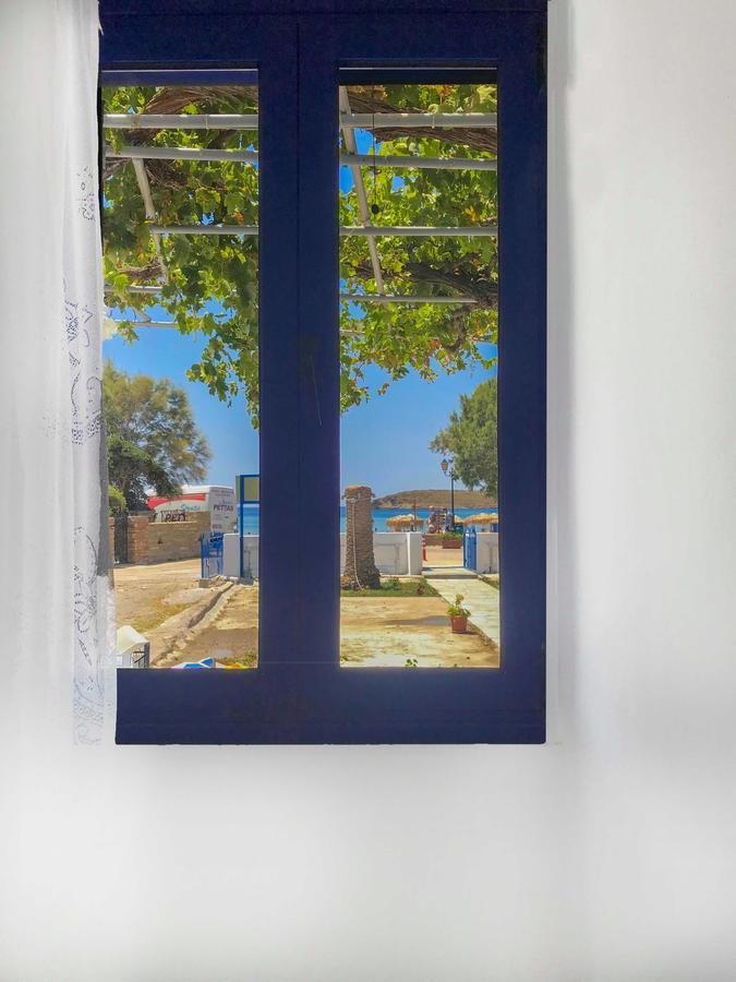 Katerina Beach Rooms Ándros Esterno foto